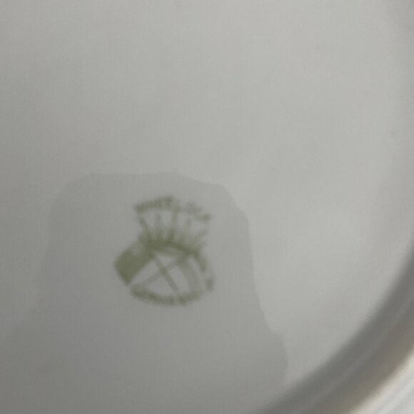 Vintage Wheelock Germany Floral Porcelain Plate 9” Gorgeous 1920’s - Picture 3 of 3